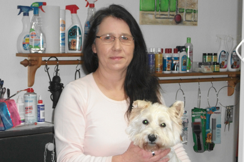 Hundesalon Nordhorn - Ladenbesitzerin Cornelia Conrad